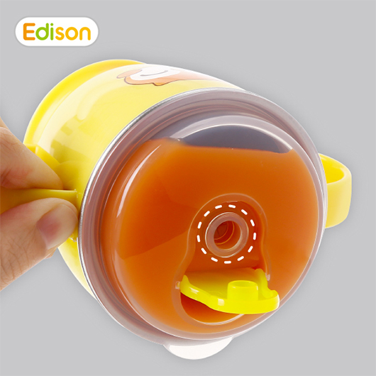 Edison Friends Non-slip Stainless Double Handle Cup
