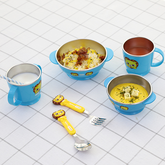 Edison Friends Non-slip Stainless Rice Bowl