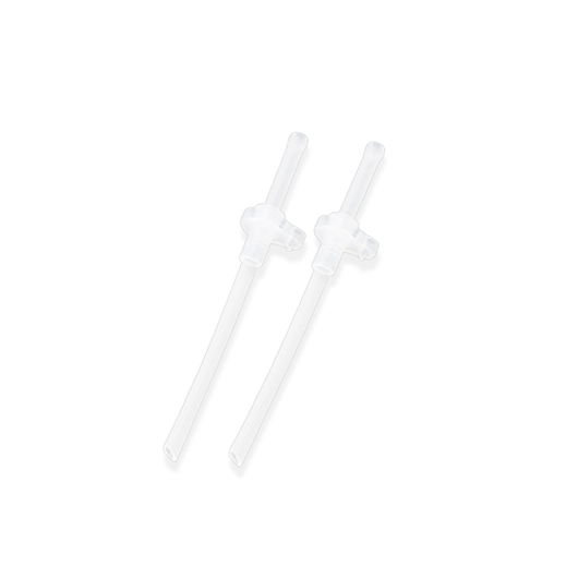 Edison No-spill Silicone Straw Set (127 mm)